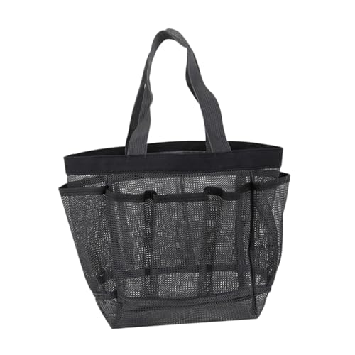 Ipetboom 4 Stück Netztasche zur Aufbewahrung Kosmetiktasche hängende Hygienebeutel Kinder-Einkaufstasche Make-up-Taschen Kulturbeutel Mesh-Duschtasche Hohe Kapazität Aufbewahrungstasche von Ipetboom