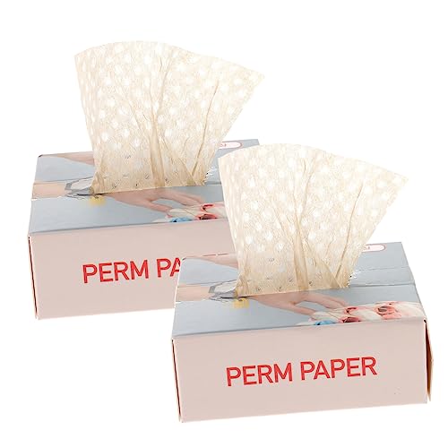 Ipetboom 400Stücke Friseur Perm Papier Hochtemperaturbeständiges Dauerwellenpapier für Salon und Zuhause für Gleichmäßige Verteilung Perm Lösung und Einfache Anwendung Ipetboom 400Stücke Friseur Perm Papier Hochtemperaturbeständiges Dauerwellenpapier für Salon und Zuhause für Gleichmäßige Verteilung Perm Lösung und Einfache Anwendung von Ipetboom