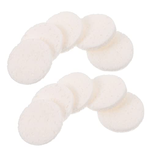 Ipetboom 40St Gesichtswäsche natürlicher Meeresschwamm Make-up-Pad für Mädchen Puderquaste Kosmetik-Pad Make-up-Accessoire für Frauen Optional Make-up-Puff Gesichtspolster von Ipetboom