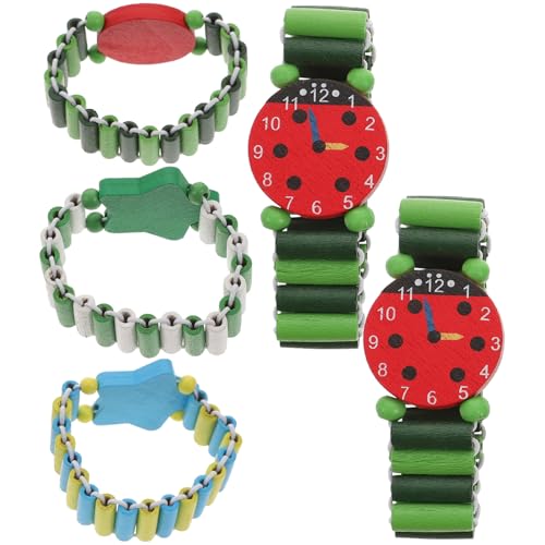 Ipetboom 5Stücke Teiliges Holzuhren für Sicheres Kreatives Lernspielzeug mit Verschiedenen Designs Geburtstagsgeschenk für Jungen Fördert Frühe Lernen Ipetboom 5Stücke Teiliges Holzuhren für Sicheres Kreatives Lernspielzeug mit Verschiedenen Designs Geburtstagsgeschenk für Jungen Fördert Frühe Lernen von Ipetboom
