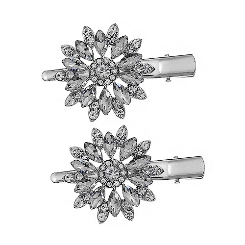 Ipetboom 6 Stk Entenschnabel-Haarspange Haarspangen Haarklammer Strass-Kopfschmuck Haarstyling-Clip Damen Haarnadel Tiara Haarschmuck für Mädchen seitliche Haarspange wild von Ipetboom