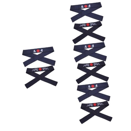 Ipetboom 8 Stk Japanisches Haarband Kleid Haargummis für Männer Krawatten für Männer Stirnband japanische Haaraccessoires Japanischer Stil Schal Haarschmuck Sushi Mann Wasserhahn Gürtel von Ipetboom