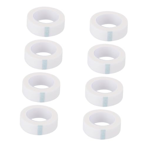 Ipetboom Wimperntusche 8St Wimpernband e für Wimpernverlängerungen White-Out-Klebeband Wimpernisolationspflaster Pfropfen von en atmungsaktiv Patch Hilfs von Ipetboom