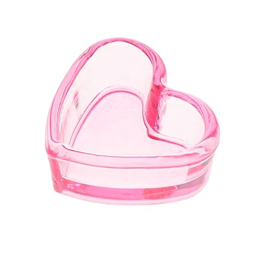 Ipetboom Herzförmige Dappen Schale Aus Glas Dekorative Maniküre Nail Dish Für Flüssigkeiten Und Kleine Gegenstände Für -nagelkunst Aufbewahrung Für Schmuck Ipetboom Herzförmige Dappen Schale Aus Glas Dekorative Maniküre Nail Dish Für Flüssigkeiten Und Kleine Gegenstände Für -nagelkunst Aufbewahrung Für Schmuck von Ipetboom