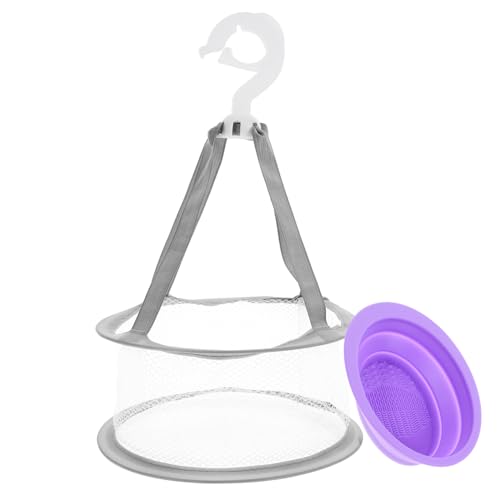 Ipetboom 1satz Faltbare Reinigungs-schale Für Make-up Pinsel Teiliges Mit Wasch Und Trockenhalter Lebensmittelechtes Material Für Einfache Und Aufbewahrung Ipetboom 1satz Faltbare Reinigungs-schale Für Make-up Pinsel Teiliges Mit Wasch Und Trockenhalter Lebensmittelechtes Material Für Einfache Und Aufbewahrung von Ipetboom