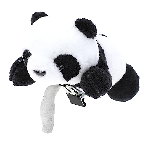 Ipetboom Zubehör Panda-haarnadel Cartoon-tierhaarspangen Panda-haarspange Kuscheltier Mädchen Flanell Kopfbedeckung Kind Haargummis von Ipetboom