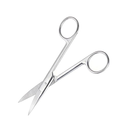 Ipetboom Schlanke Augenbrauenschere Aus Edelstahl Für Make-up Für Aufkleber Kompakt Für Unterwegs Ipetboom Schlanke Augenbrauenschere Aus Edelstahl Für Make-up Für Aufkleber Kompakt Für Unterwegs von Ipetboom