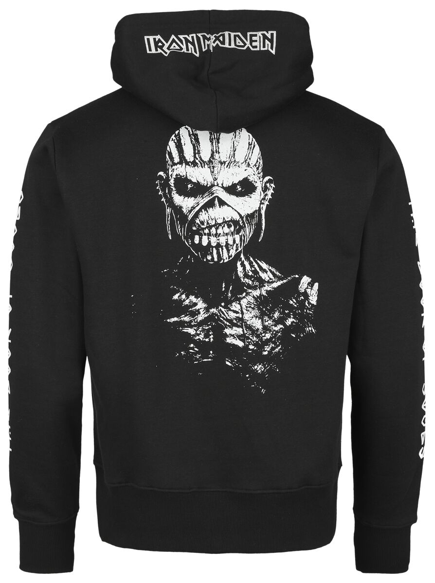 Iron Maiden Kapuzenpullover - Book Of Souls - S bis XXL - für Männer - Größe L - schwarz  - EMP exklusives Merchandise! von Iron Maiden