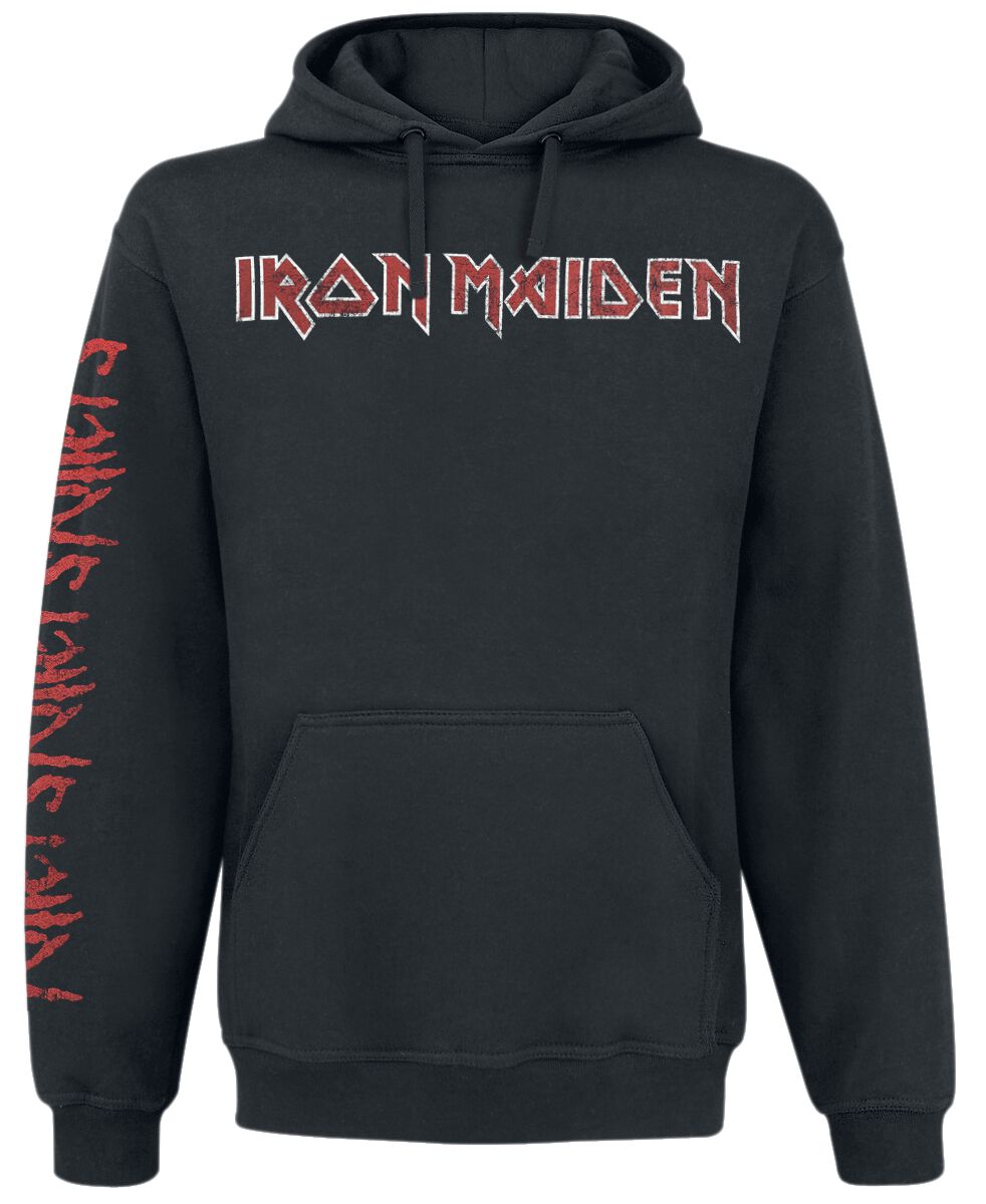 Iron Maiden Kapuzenpullover - Killers Storm - S bis XXL - für Männer - Größe L - schwarz  - Lizenziertes Merchandise! von Iron Maiden