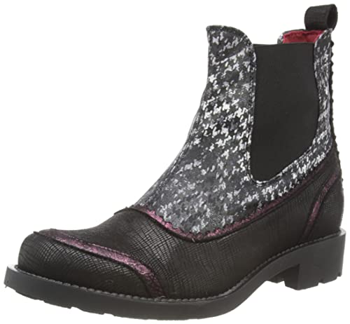 Irregular Choice Damen Greenwich Mode-Stiefel, Schwarz, 36 EU von Irregular Choice