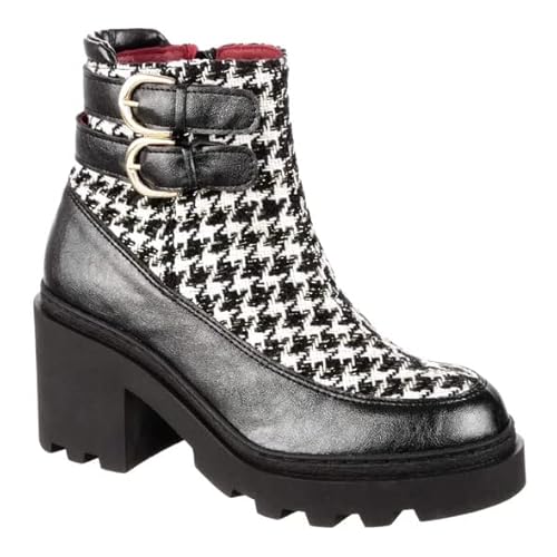 Irregular Choice Damen Kensington Mode-Stiefel, Schwarz, 39 EU von Irregular Choice