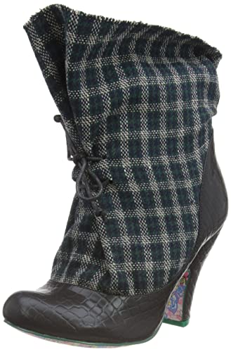 Irregular Choice Damen Marshmallow Mountain Stiefelette, Schwarz, 38 EU von Irregular Choice