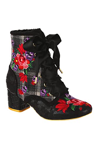 Irregular Choice Damen Toasty Toes Mode-Stiefel, Schwarz, 36 EU von Irregular Choice