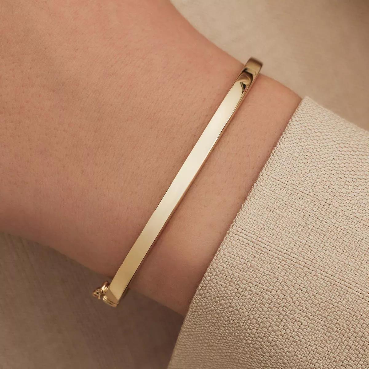 Isabel Bernard Armband - Cour d'Honneur Clara 14 karat gold bangle - Gr. S - in Gold - für Damen von Isabel Bernard