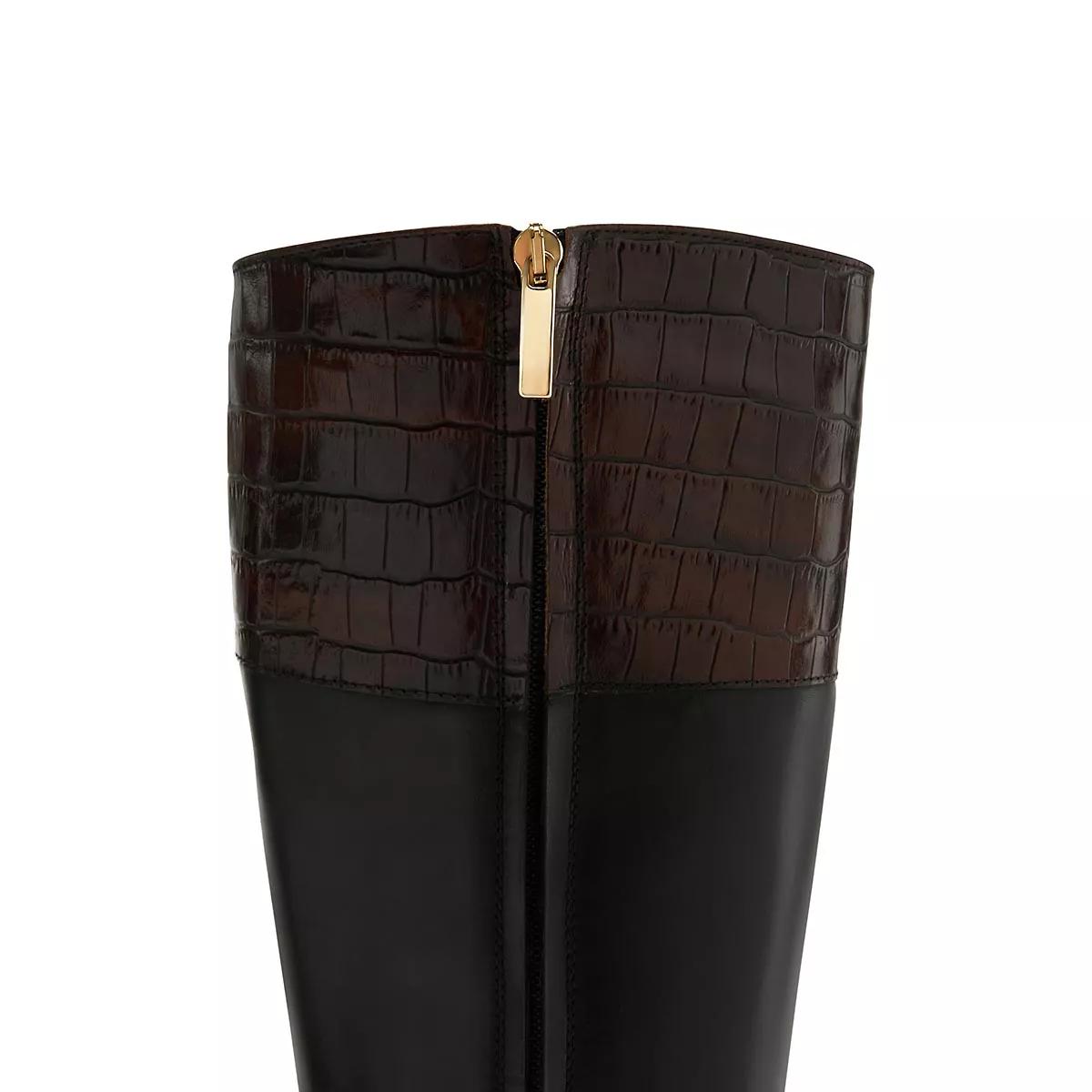 Isabel Bernard Boots & Stiefeletten - Vendôme Iris Calfskin Leather Boots - Gr. 37 (EU) - in Schwarz - für Damen von Isabel Bernard