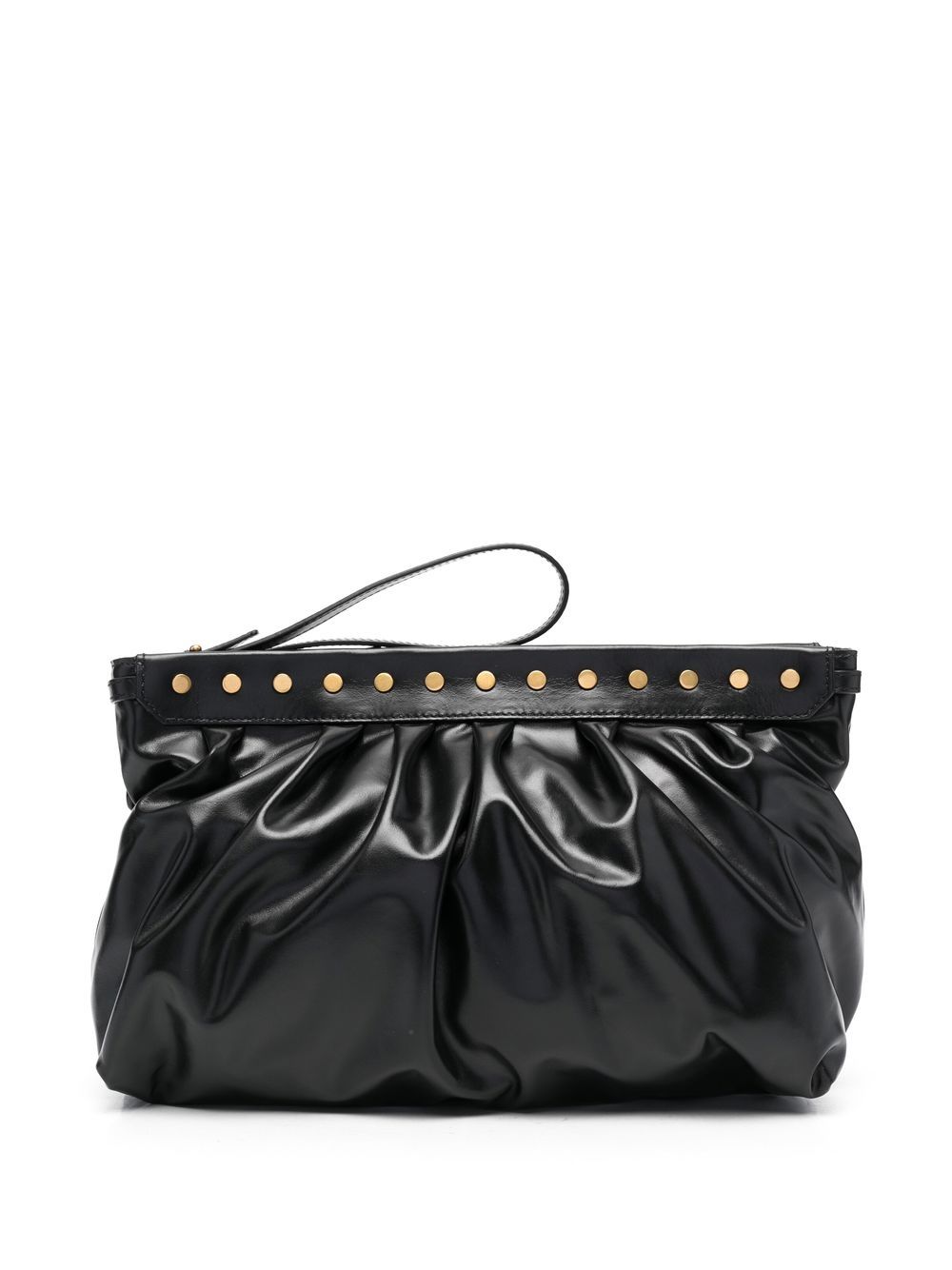 ISABEL MARANT Luz Clutch aus Leder - Schwarz von ISABEL MARANT