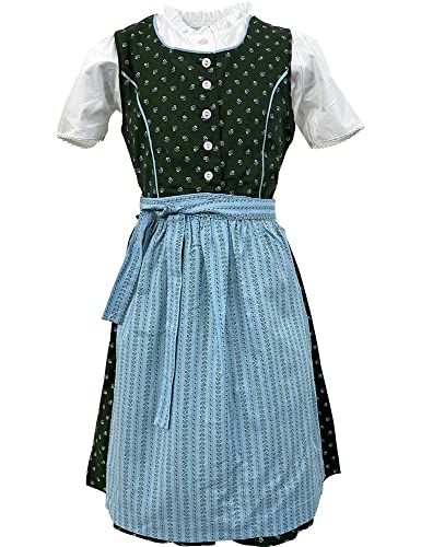 Isar-Trachten Kinder Dirndl Lotte 3-TLG. mit Bluse 52418 | Grün Blau 92 Isar-Trachten Kinder Dirndl Lotte 3-TLG. mit Bluse 52418 | Grün Blau 92 von Isar-Trachten