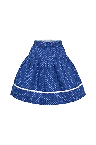 Mädchen Wenderock Lisa Kinder Dirndl Rock in Marine/Hellblau, Größe 68 Mädchen Wenderock Lisa Kinder Dirndl Rock in Marine/Hellblau, Größe 68 von Isar-Trachten