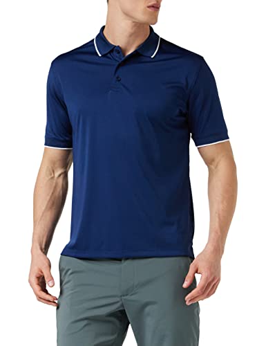 Island Green IGTS1899 Herren-Poloshirt mit Rückenpasse-Detail, Marine, 4XL von Island Green