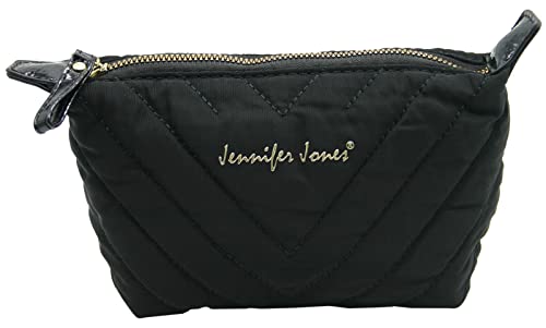 Jennifer Jones Kosmetiktasche - Beautycase - Kulturtasche - Schminktasche - Schwarz/Gold von J JONES JENNIFER JONES