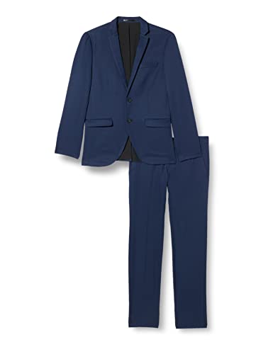 JACK & JONES A/S Herren Jprcosta Suit Anzug, Medieval Blue/Fit:super Slim Fit, 50 EU von JACK & JONES