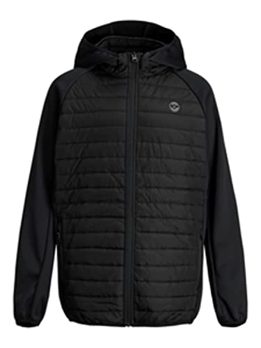 JACK & JONES Jungen Jjemulti Quilted Jacket Jr Jacke, Schwarz, 128 EU von JACK & JONES