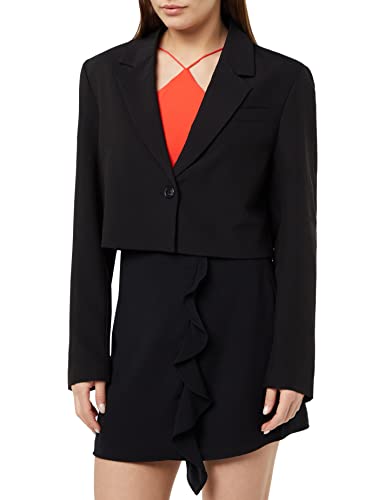 JACK & JONES Damen Jjxx Jxmary Cropped Sn Blazer, Schwarz, XS EU von JACK & JONES