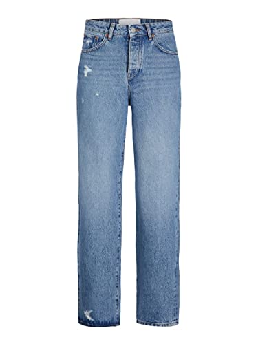 JACK & JONES Damen Jjxx Jxseville Loose Mw Rr5001 Sn Jeans, Medium Blue Denim, 28W / 32L EU von JACK & JONES