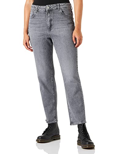 JACK & JONES Damen Jxberlin Slim Hw Rc2004 Noos Jeans, Grey Denim, 29W / 34L EU von JACK & JONES