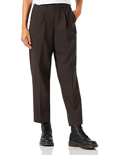 JACK & JONES Damen Jxchloe Regular Hw Pant Noos Chinohose, Mulch, 26W / 32L EU von JACK & JONES