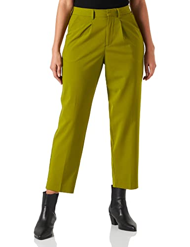 JACK & JONES Damen Jxchloe Regular Hw Pant Noos Chinohose, Woodbine, 26W / 32L EU von JACK & JONES