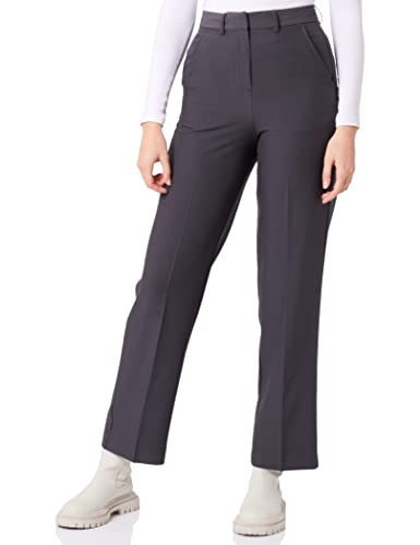 JACK & JONES Damen Jxmary Reg Hw Pant Pnt Noos Hose, Asphalt, 30W / 32L EU von JACK & JONES