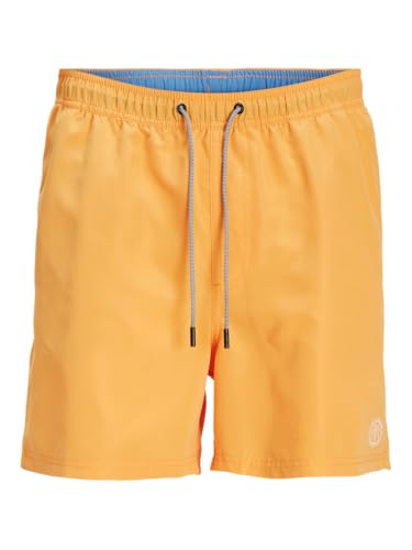 JACK & JONES Herren Badehose Badeshort JPSTFIJI JJSWIM SOLID S M L XL XXL, Größe:M, Farbe:Apricot SOLID 12225961 von JACK & JONES