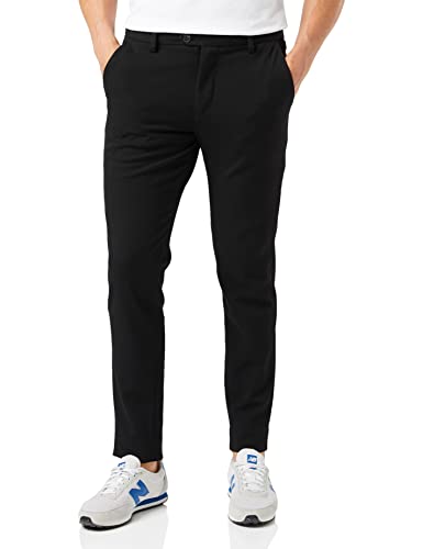 JACK & JONES Herren Jjimarco Jjconnor Akm 769 Black Noos Slim Jeans, Black, 32W 32L EU von JACK & JONES