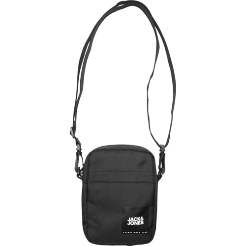 JACK&JONES Herren JACJAMIE SMALL SLINGBAG Schultertasche, Black von JACK & JONES