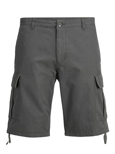 JACK&JONES Herren JPSTCOLE Barkley JJCARGO Shorts SN Cargoshorts, Asphalt, S von JACK & JONES