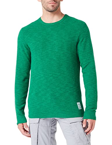 JACK & JONES Herren Jcomarina Knit Crew Neck Strickpullover, Verdant Green, S von JACK & JONES