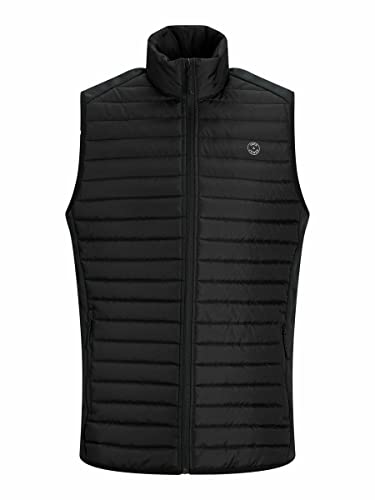 JACK & JONES Herren JjemBodywarmer Collar Steppweste, Schwarz, 3XL EU von JACK & JONES