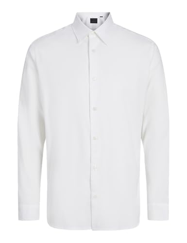 JACK&JONES Herren JPRBLABUSHWICK Oxford Shirt L/S Freizeithemd, Bright White/Fit:Relaxed FIT, Medium JACK&JONES Herren JPRBLABUSHWICK Oxford Shirt L/S Freizeithemd, Bright White/Fit:Relaxed FIT, Medium von JACK & JONES
