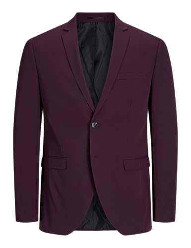 JACK & JONES Herren Jprcosta Blazer Anzugjacke, Winetasting/Fit:super Slim Fit, 50 JACK & JONES Herren Jprcosta Blazer Anzugjacke, Winetasting/Fit:super Slim Fit, 50 von JACK & JONES