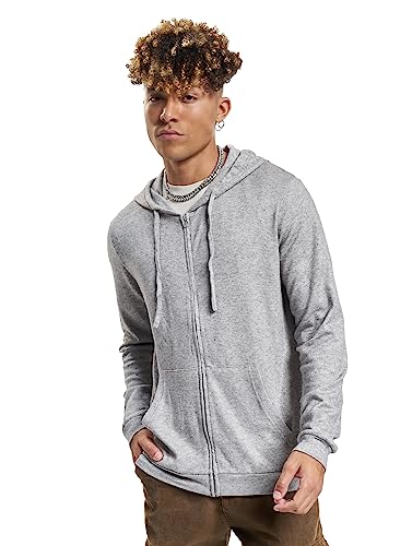 JACK & JONES Men's JPRBLALANCE Knit Hood Cardigan Strickpullover, Light Grey Melange, S von JACK & JONES