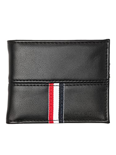 JACK & JONES Men's JACJOSE Wallet Geldbörse, Black/Detail:with Stripe von JACK & JONES