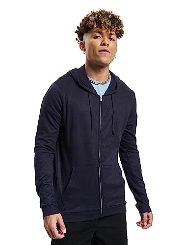 JACK & JONES Men's JPRBLALANCE Knit Hood Cardigan Strickpullover, Maritime Blue, XL von JACK & JONES