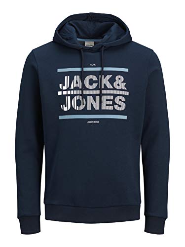 JACK & JONES Mens Jcochris Sweat Hooded Sweatshirt Hoody von JACK&JONES