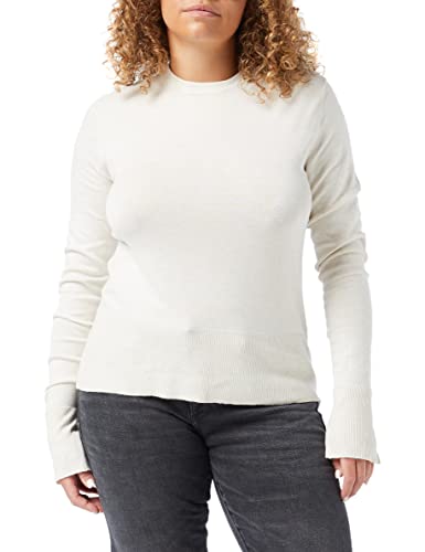 JJXX Women's JXLARA LS Soft Crew Neck Knit NOOS Pullover, Snow White, S von JACK & JONES