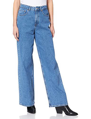 JJXX Damen JJXX JXTOKYO WIDE HW NR6002 NOOS Jeans, Medium Blue Denim, 29/34 von JACK & JONES