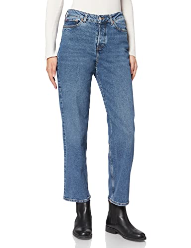 JJXX Jack & Jones Damen JXSEVILLE Loose MW CC5002 NOOS Jeans, Medium Blue Denim, 25/32 von JACK & JONES