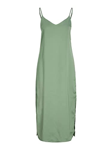 JJXX Women's JXCLEO Satin Dress SN Kleid, Loden Frost/AOP:AOP, L von JACK & JONES