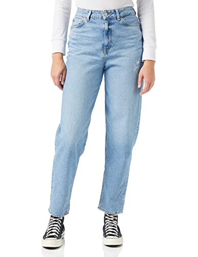 JJXX Women's JXLISBON MOM HW CR4022 NOOS Hose, Medium Blue Denim, 29/34 von JACK & JONES