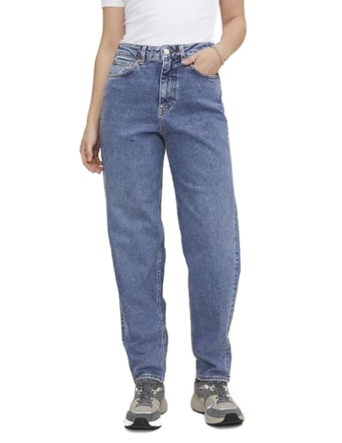 Jack & Jones Damen JJXX JXLISBON MOM HW CCE4002 RCY NOOS Jeanshose, Medium Blue Denim, 27W / 30L von JACK & JONES